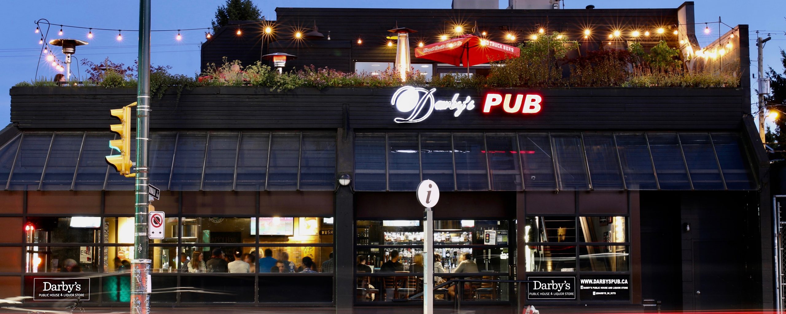 About Darby's Pub in Kits Pub Food, Pizza & Craft Beer Since 1981
